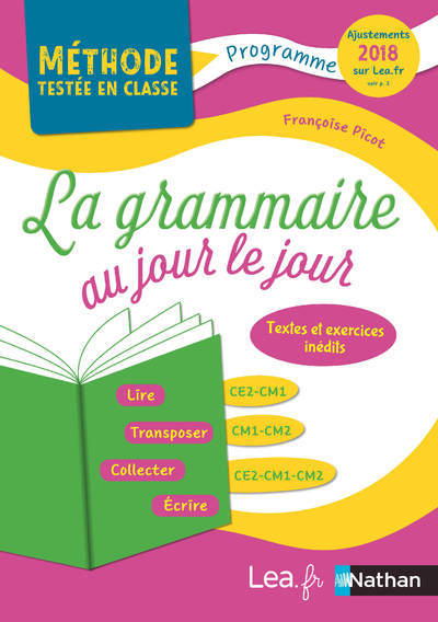 La grammaire au jour le jour - CE2/CM1/CM2