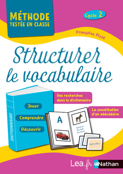 Structurer le vocabulaire - Cycle 2