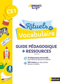 Rituels de vocabulaire - Guide pédagogique CE1