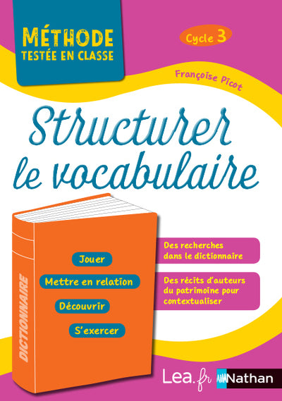 Structurer le vocabulaire - CM1/CM2