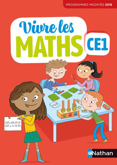 Vivre les maths - CE1: Programmes modifiés 2018