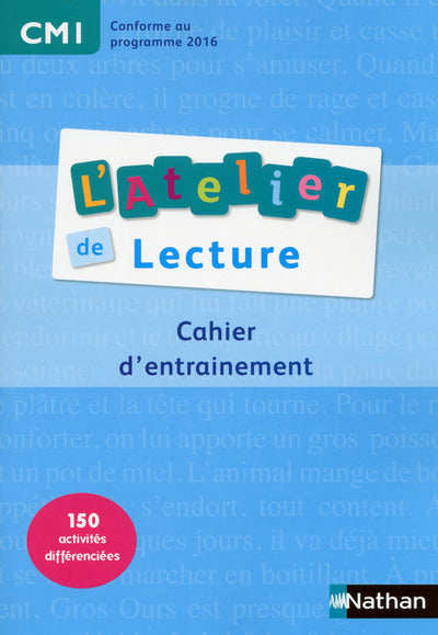 L'atelier de lecture CM1