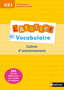 L'atelier de vocabulaire