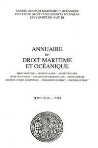 Annuaire de droit maritime et océanique
