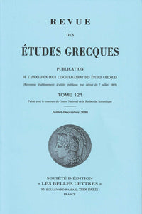 Revue des études grecques