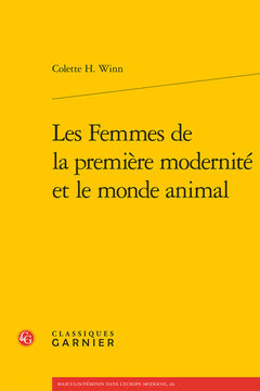 Les Femmes de la première modernité et le monde animal