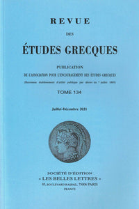 Revue des études grecques
