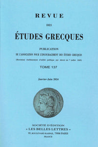 Revue des études grecques