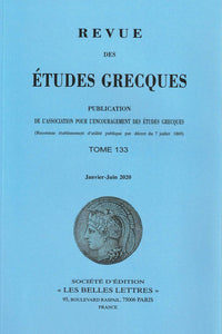 Revue des études grecques