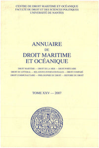 Annuaire de droit maritime et océanique