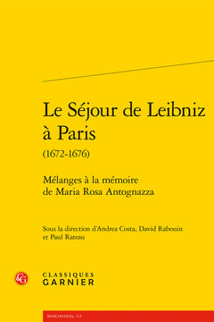 Le Séjour de Leibniz à Paris