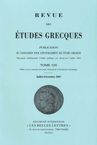 Revue des études grecques
