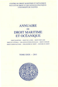 Annuaire de droit maritime et océanique