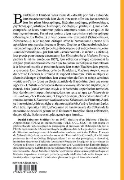 L’Ivresse artiste: Baudelaire – Flaubert