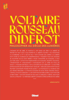 Voltaire, Rousseau et Diderot