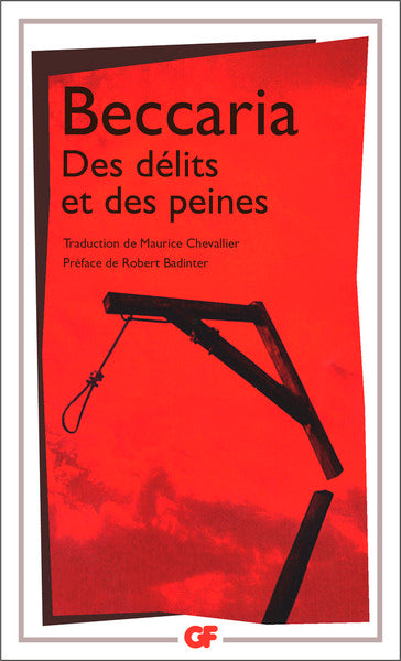 Des délits et des peines