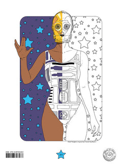Livre de coloriage pour filles pas sages