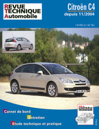 Revue Technique Automobile 697 - CITROEN C4 I PHASE 1 - 2004 à 2008