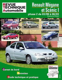 Revue technique automobile 120 - Renault Megane et Scenic I phase 2 - 1999 à 2003