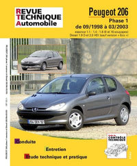 Revue Technique Automobile 103 - PEUGEOT 206 - 1998 à 2009
