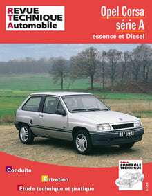 Revue Technique Automobile Opel Corsa I - A - 1982 à 1993