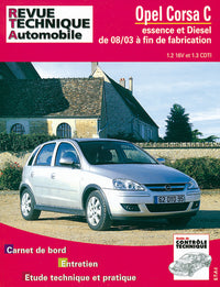 Opel Corsa C - essence et diesel de 08-03 à fin de fabrication