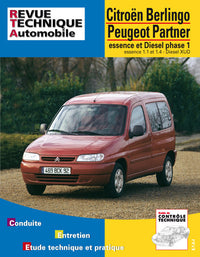 Revue technique automobile 602 - Citroën/Peugeot Berlingo I - M49/Partner I - 1996 à 2002