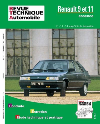 Revue Technique Automobile Renault 9 et 11 Diesel