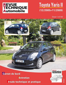 Revue technique automobile Toyota Yaris II phase 1 - 2005 à 2009