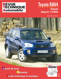 Revue technique automobile 662 - Toyota RAV4 II - 2000 à 2003
