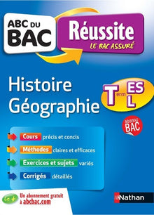 ABC du BAC Réussite Histoire - Géographie Term ES.L