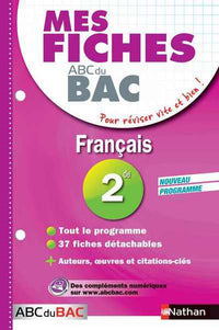 Mes fiches ABC du Bac Français 2de