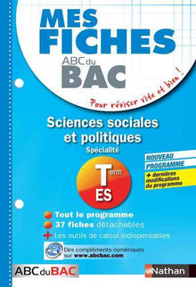 Mes fiches ABC du BAC Sciences sociales et politiques