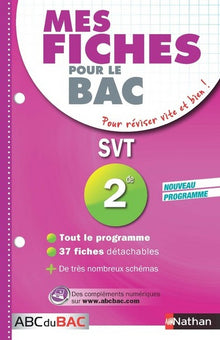 Mes fiches ABC du Bac SVT 2de