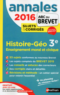 Annales ABC du Brevet 2016