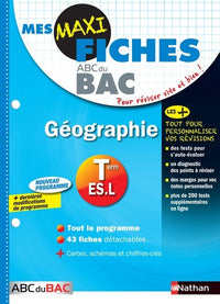 Mes maxi fiches géographie Terminale ES.L