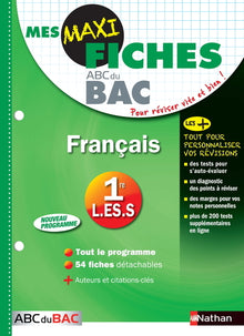 Mes maxi fiches français 1ère L-ES-S