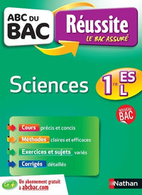 ABC du Bac Réussite Sciences 1re ES.L