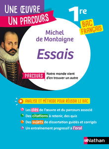 Bibliolycée - Essais, Montaigne