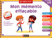 Mon mémento effaçable CE2