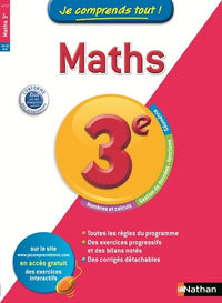 Je comprends tout! Maths 3 e