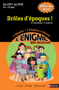 L'Enigme des vacances - Spécial jeux - Drôles d'époques ! du CM1 au CM2