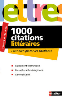 Dict. 1000 Citations Litteraire