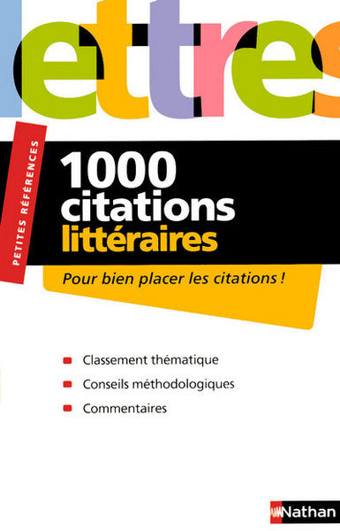 1000 citations littéraires