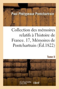 Mémoires de Pontchartrain T02