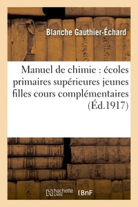 Manuel de chimie