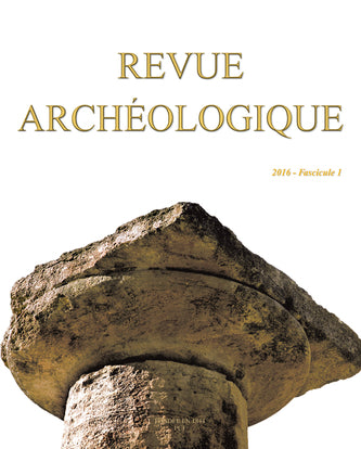 Revue archéologique 2016, n° 1