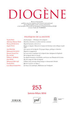 Diogène 2016, n° 253