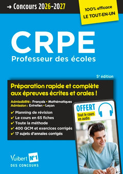 CRPE 2026-2027 - 100 % efficace