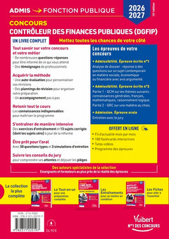 Concours Contrôleur des Finances publiques (DGFIP) 2026-2027 - Tout-en-un